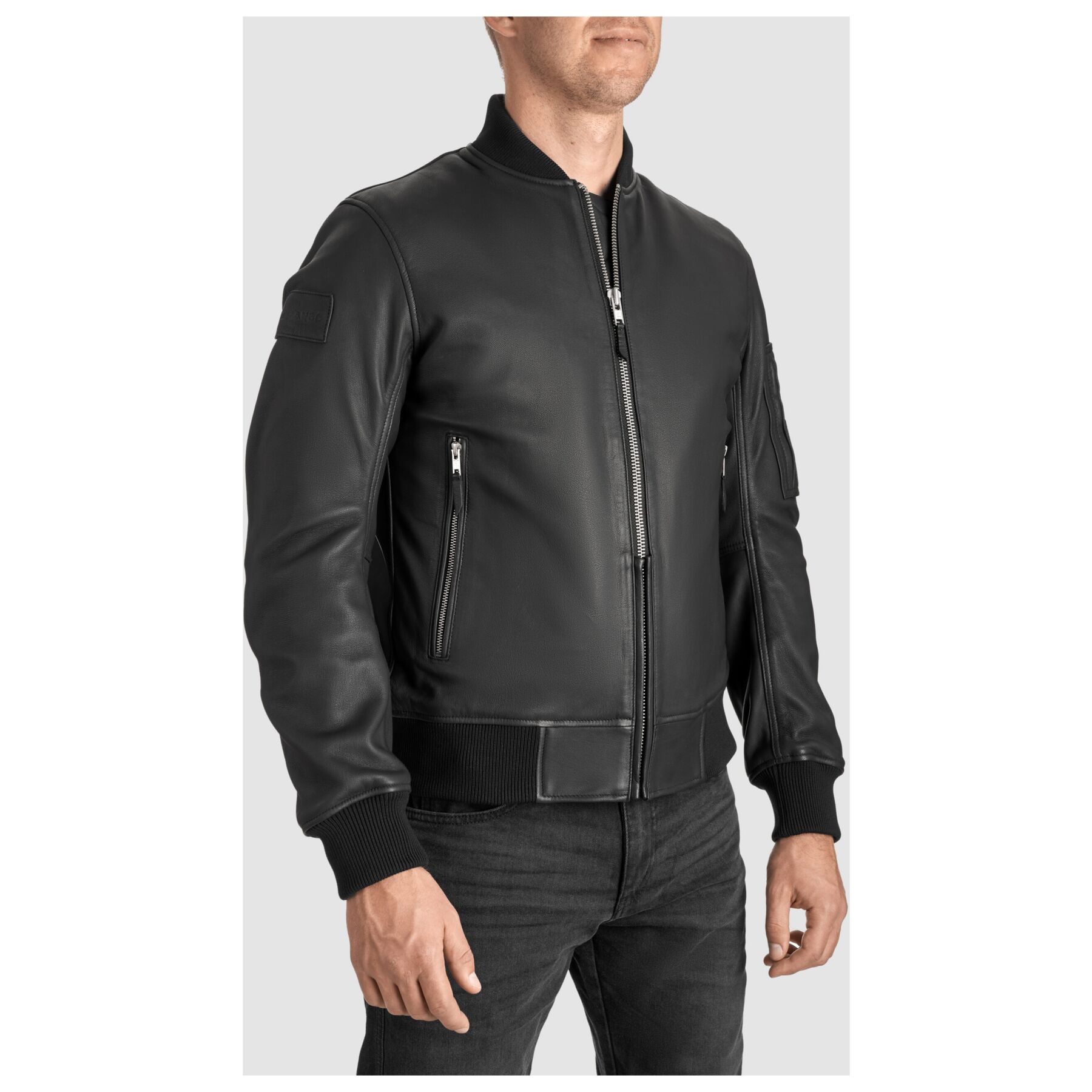 Falcon Leather Aviator Jacket