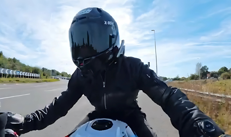 Pando Moto Falcon Aviator AA Leather Jacket size