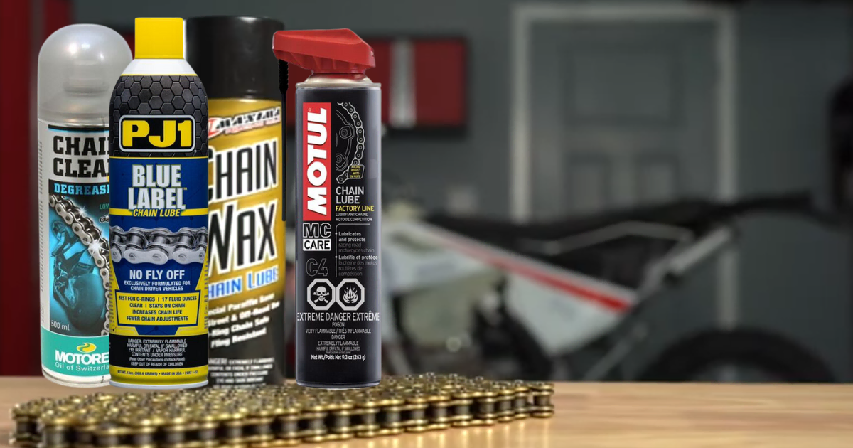 Best Motorcycle Chain Lubes