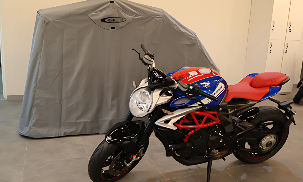 The Bike Shield Tourer Motorcycle Shelter