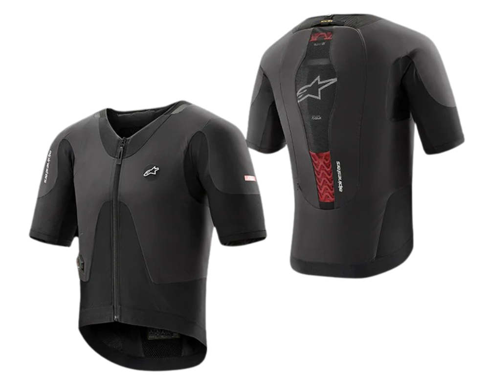 Alpinestars Tech-Air 5 Plasma airbag vest front and back view