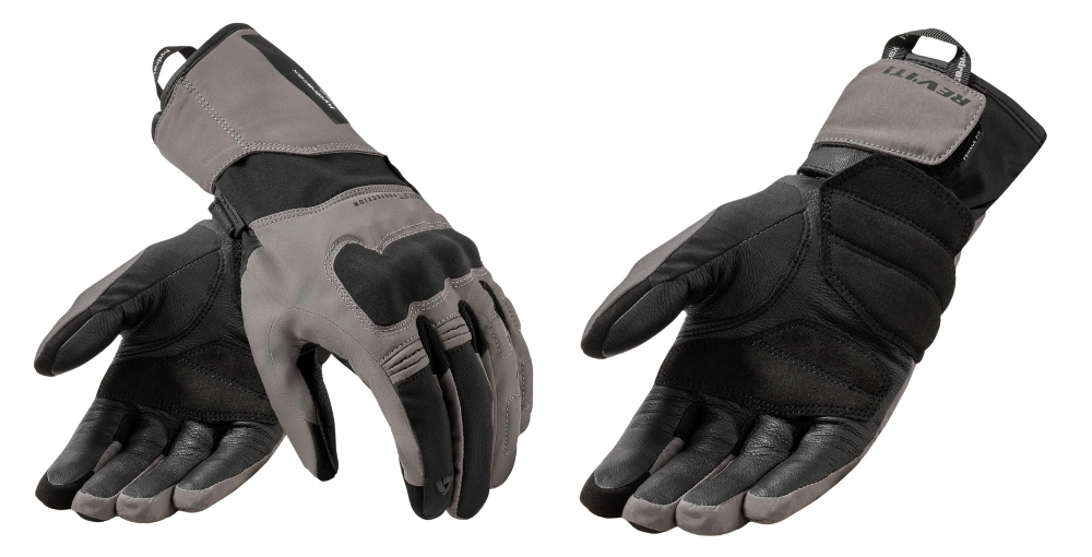 REV’IT Convergent H2O women’s motorcycle gloves with waterproof textile and leather construction