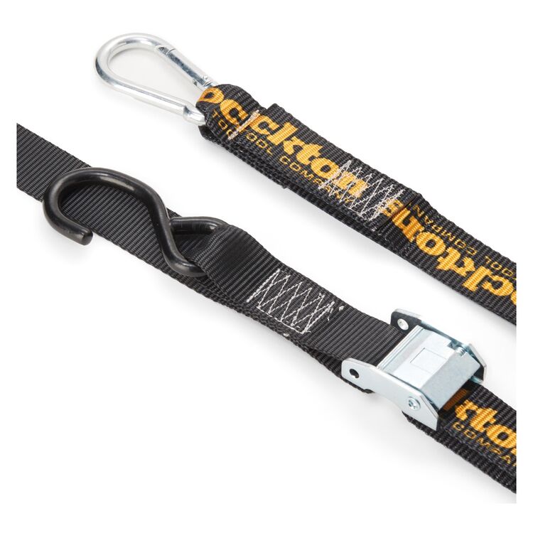 Stockton Carabiner Cam Tie Down Wide Straps