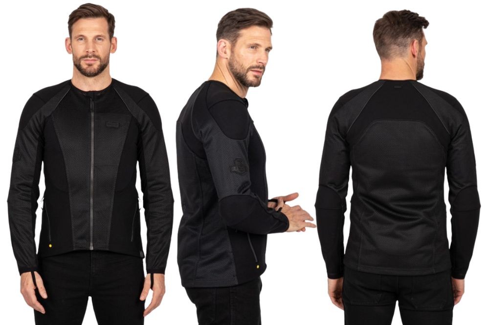 Knox Urbane Pro Mk3 armored shirt with CE AA rating and Micro-Lock impact protection