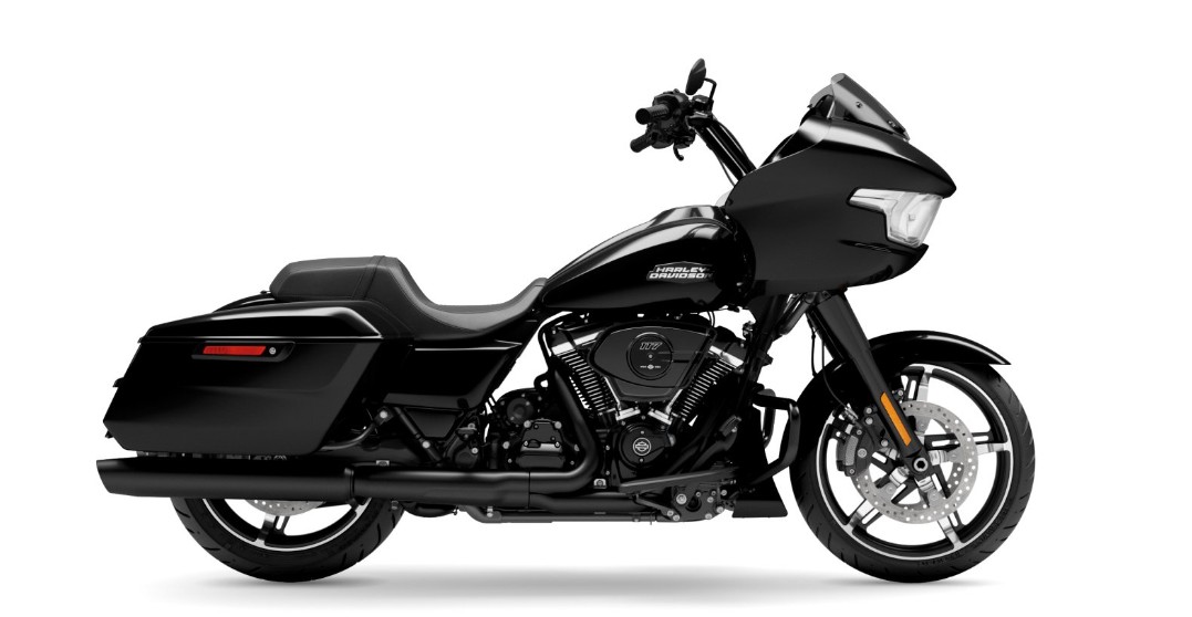 Harley-Davidson Road Glide with stock exhaust system