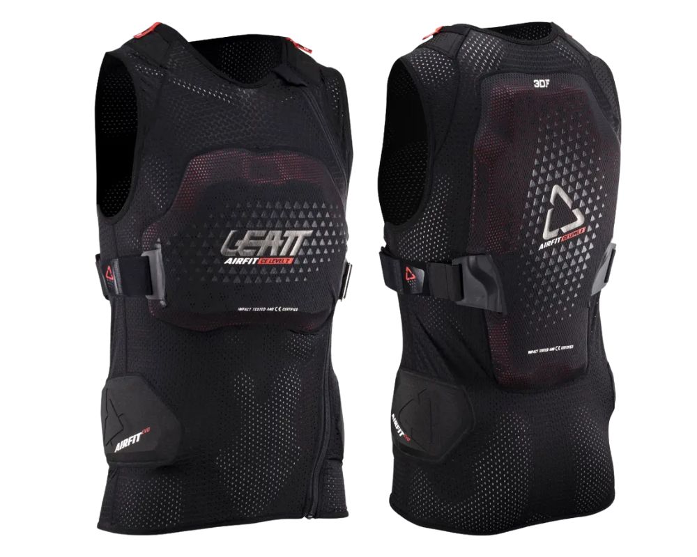 Leatt 3DF AirFit Evo armored vest with chest and back protection