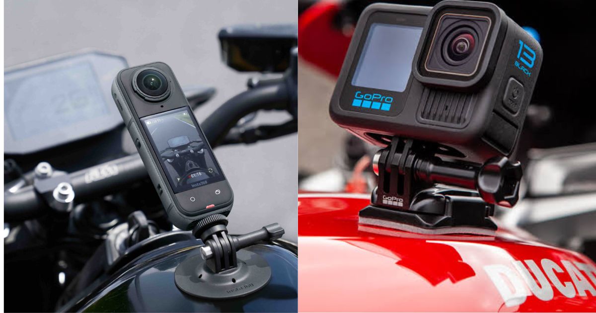 GoPro HERO 13 vs Insta360 X5: Which Wins for Motovlogging