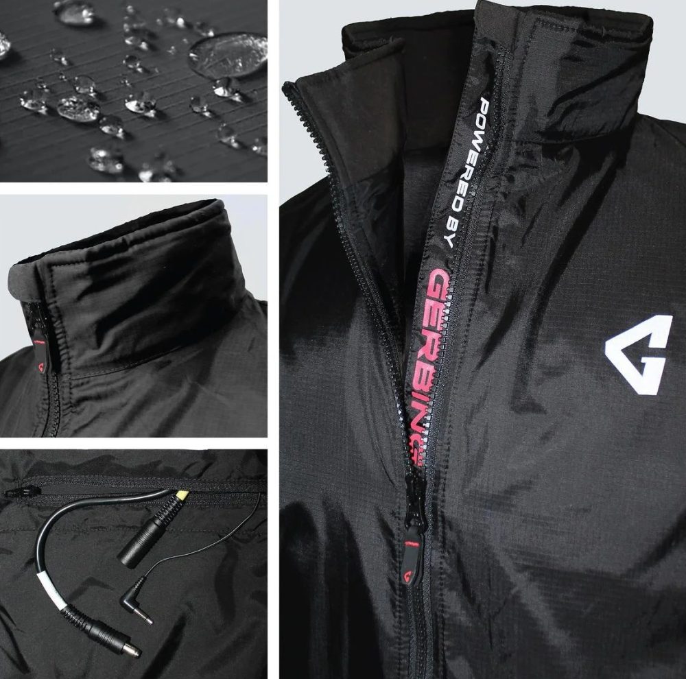 Gerbing 12-volt heated jacket liner with Microwire zones for full-core warmth