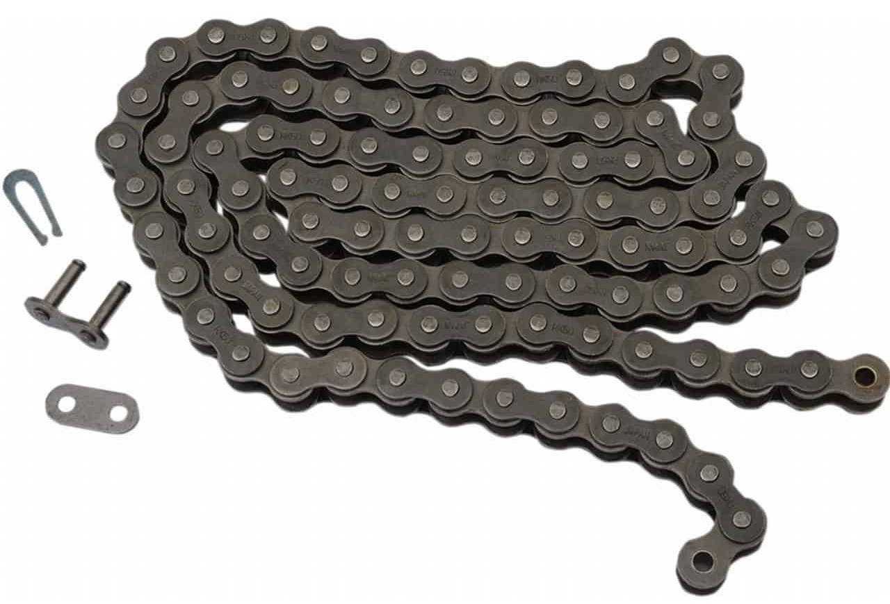 RK M530 Standard Chain with master link for small motorcycles
