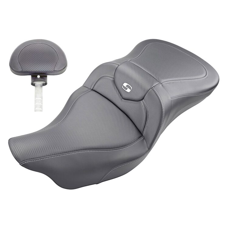 Saddlemen Roadsofa CF Carbon Fiber 2-Up Seat