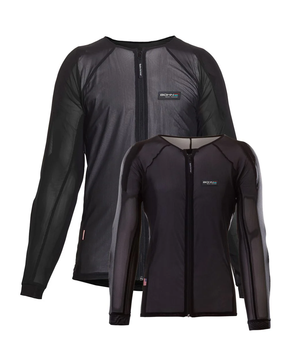 Bohn Cool-Air Mesh Armored Motorcycle Shirt