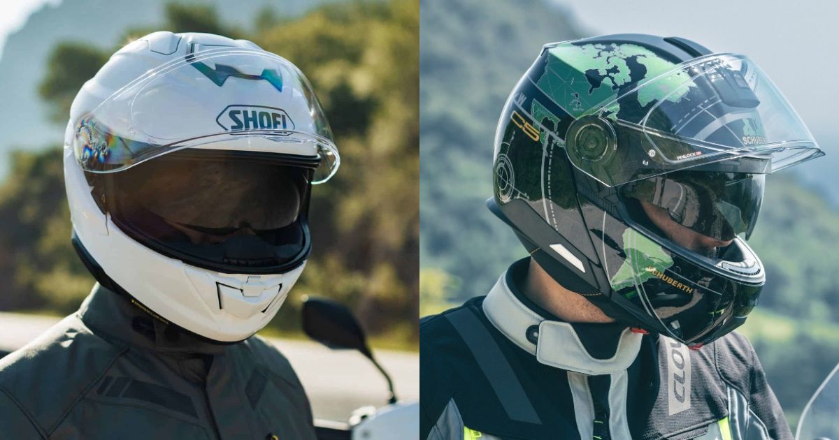 Shoei GT-Air 3 vs Schuberth C5: Which Is Better for Street Riding?