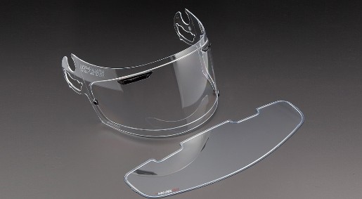 Arai VAS Max Vision shield and Pinlock anti-fog insert for the Quantum-X helmet